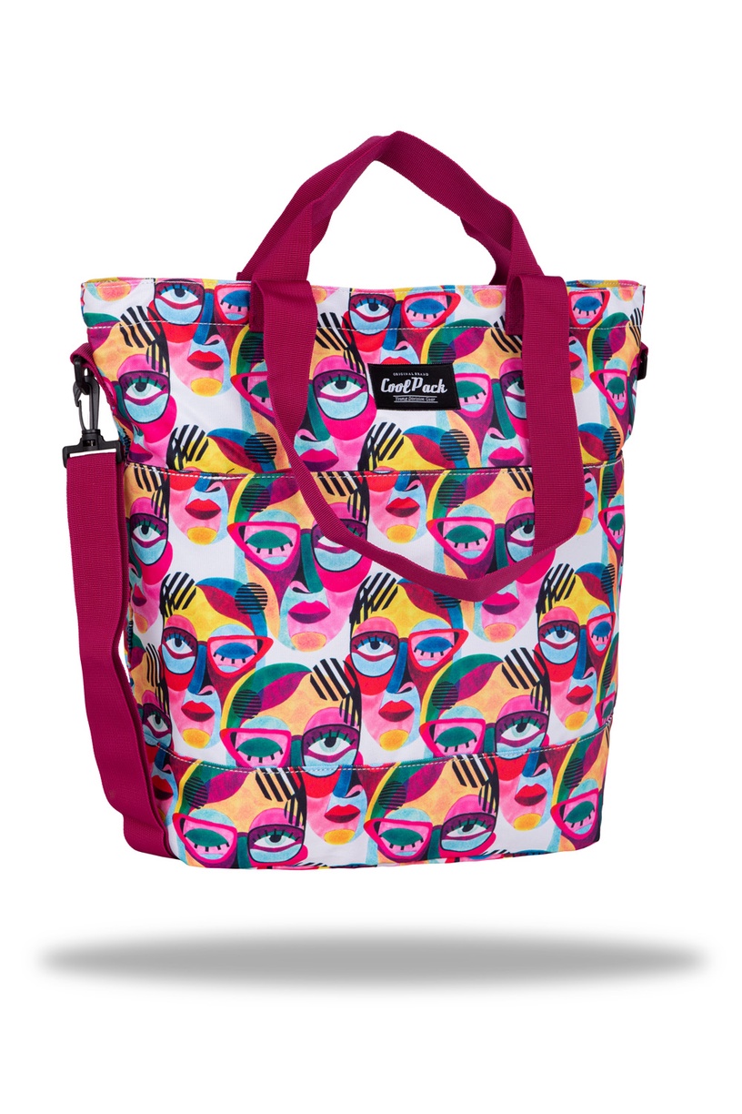 Plecu soma CoolPack F051743, daudzkrāsaina, 42 cm x 17 cm x 48 cm