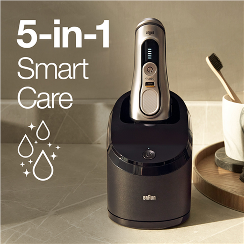 Bārdas skuveklis Braun Series 9 Pro 9467CC, li-ion, sudraba
