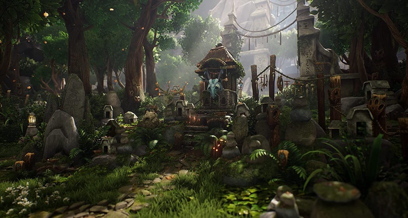 PlayStation 4 (PS4) mäng Sony Kena Bridge of Spirits