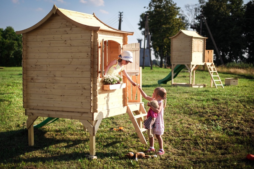 Puidust maja lastele Timbela M550A, 1.1 m²