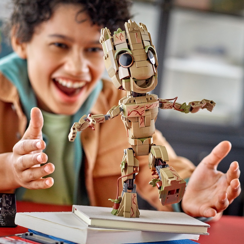 Конструктор LEGO® Marvel Я Groot 76217, 476 шт.