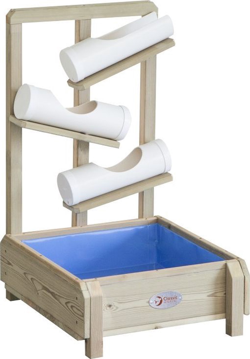 Игра с водой Classic World EDU Gutters, коричневый/белый