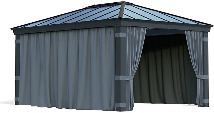 Шторы беседки Canopia Dallas, 500 cm, темно-серый
