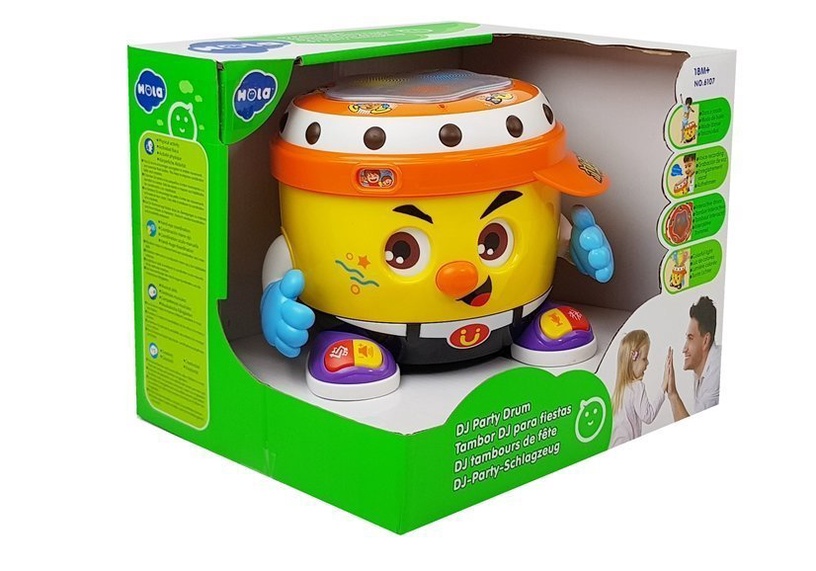 Laste trumm Hola DJ Party Drum LT5981