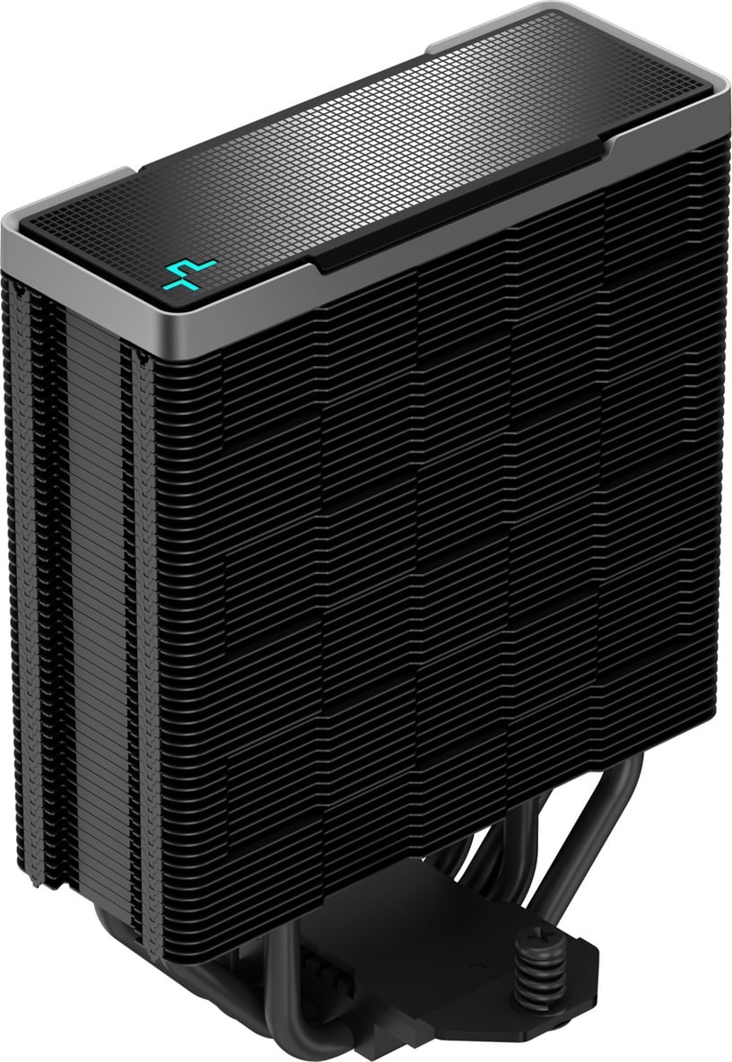 Воздушный охладитель для процессора Deepcool AK400 Zero Dark, 127 мм x 155 мм
