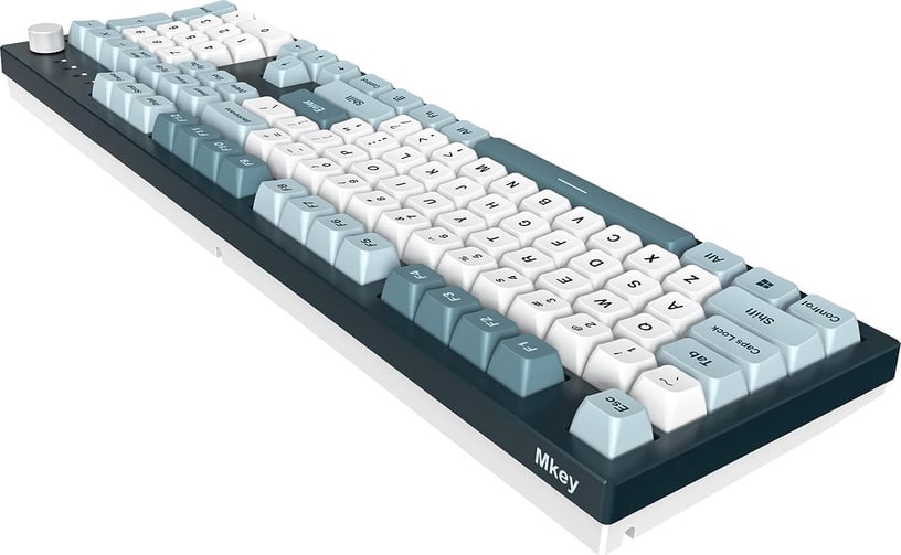Klaviatūra Montech Freedom Gateron G Pro 2.0 YELLOW, Angļu (US), pelēka