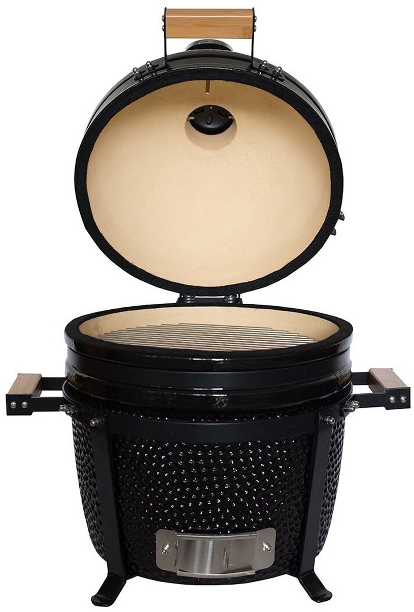 Grill Kamado Bono Minimo, must, 40 cm