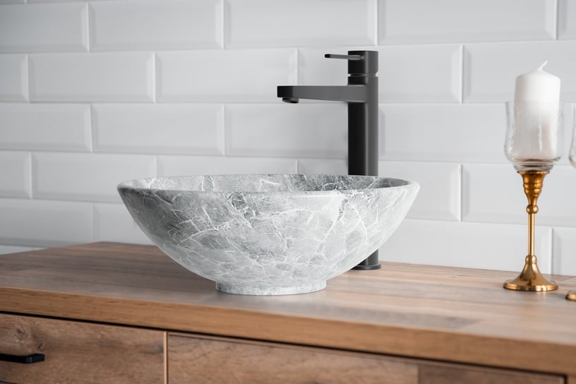Vannas istabas izlietne Invena DOKOS, 39.5 cm x 39.5 cm x 16 cm