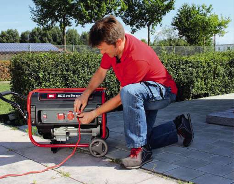 Generaator neljataktiline bensiinimootor Einhell TC-PG 35/E5, 2600 W