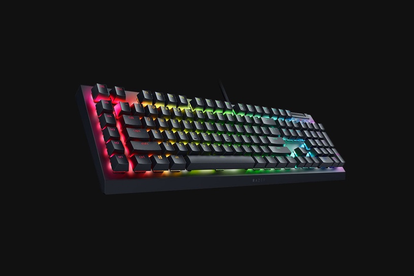 Клавиатура Razer BlackWidow V4 X Green Switches, Английский (US), черный