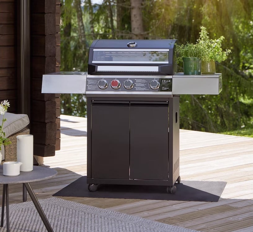 Gaasigrill Cello Family, 3 l, 129.5 cm x 55 cm