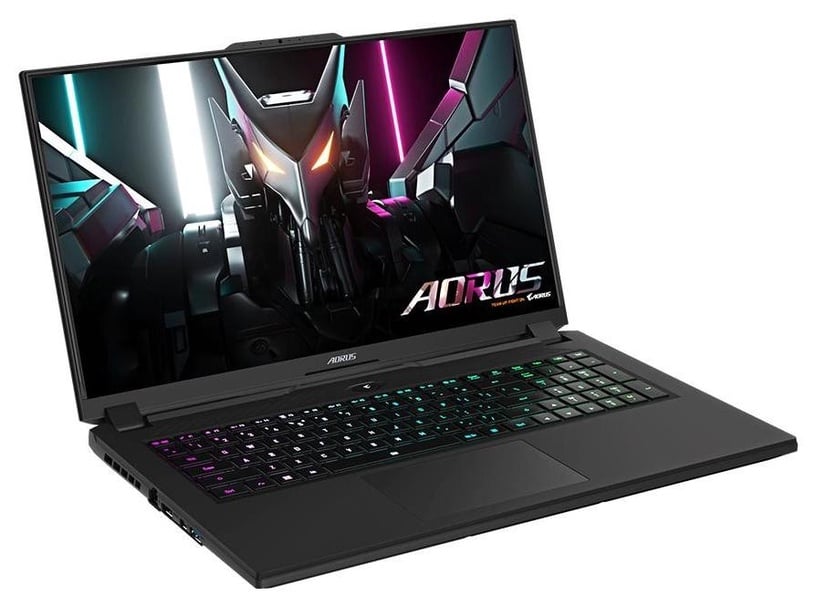 Sülearvuti Gigabyte Aorus 7 9KF-E3EE513SD, i5-12500H, 16 GB, 512 GB, 17.3 ", RTX 4060, must, en