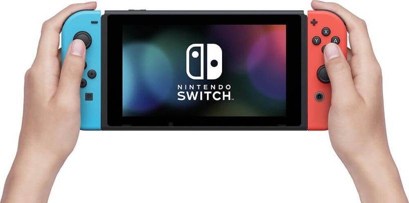 Mängukonsool Nintendo Switch Neon-Red/Neon-Blue, HDMI / Wi-Fi / USB Type A / USB Type-C, 32 GB