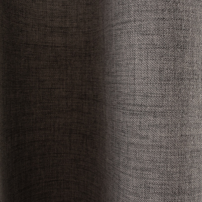Nakts aizkari Domoletti Bari W3630 5040, pelēka, 260 cm x 280 cm