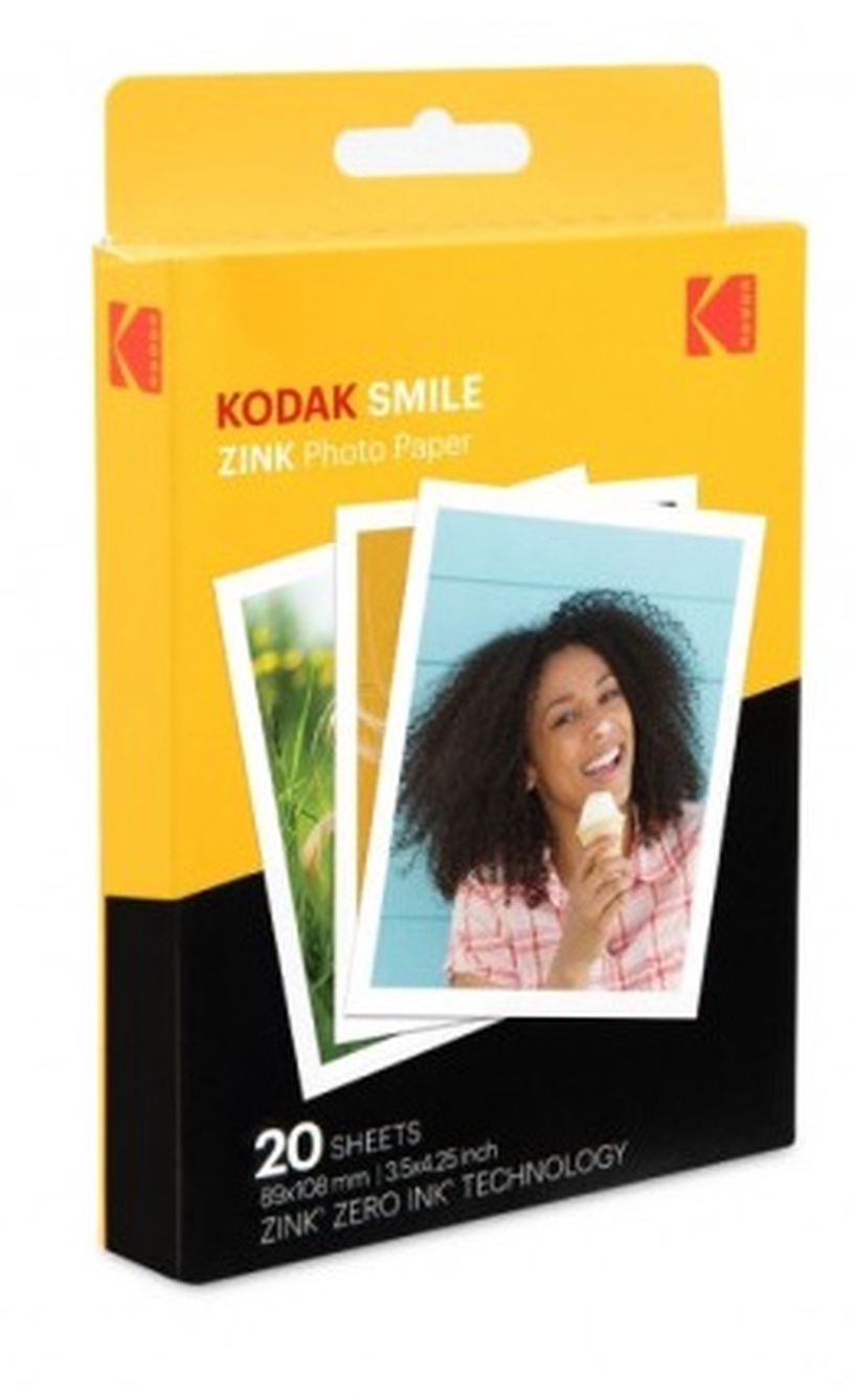 Фотобумага Kodak Zink, 89 x 108 мм