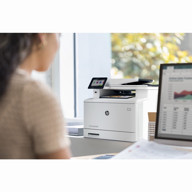 Daudzfunkciju printeris HP LaserJet Pro MFP M479fdw, lāzera, krāsains