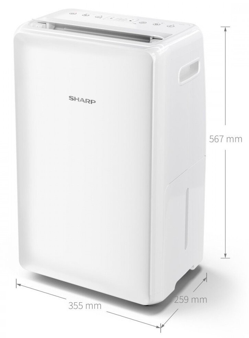 Gaisa sausinātājs Sharp UD-P16E-W, 270 W