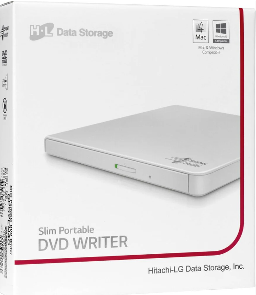 Внешнее оптическое устройство LG GP57EB40, 200 г, белый