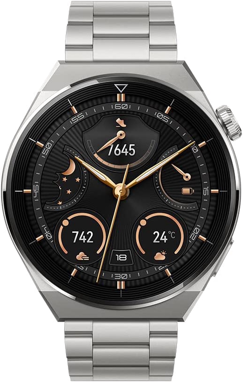 Viedais pulkstenis Huawei GT 3 Pro 46 mm, pelēka