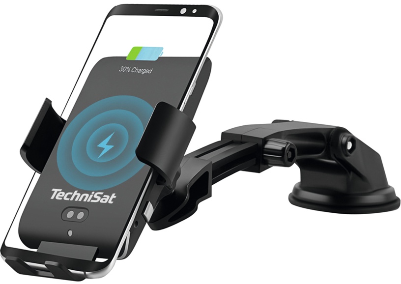 Auto telefonihoidik TechniSat SmartCharge 1, 4.7 - 6.4 ", must
