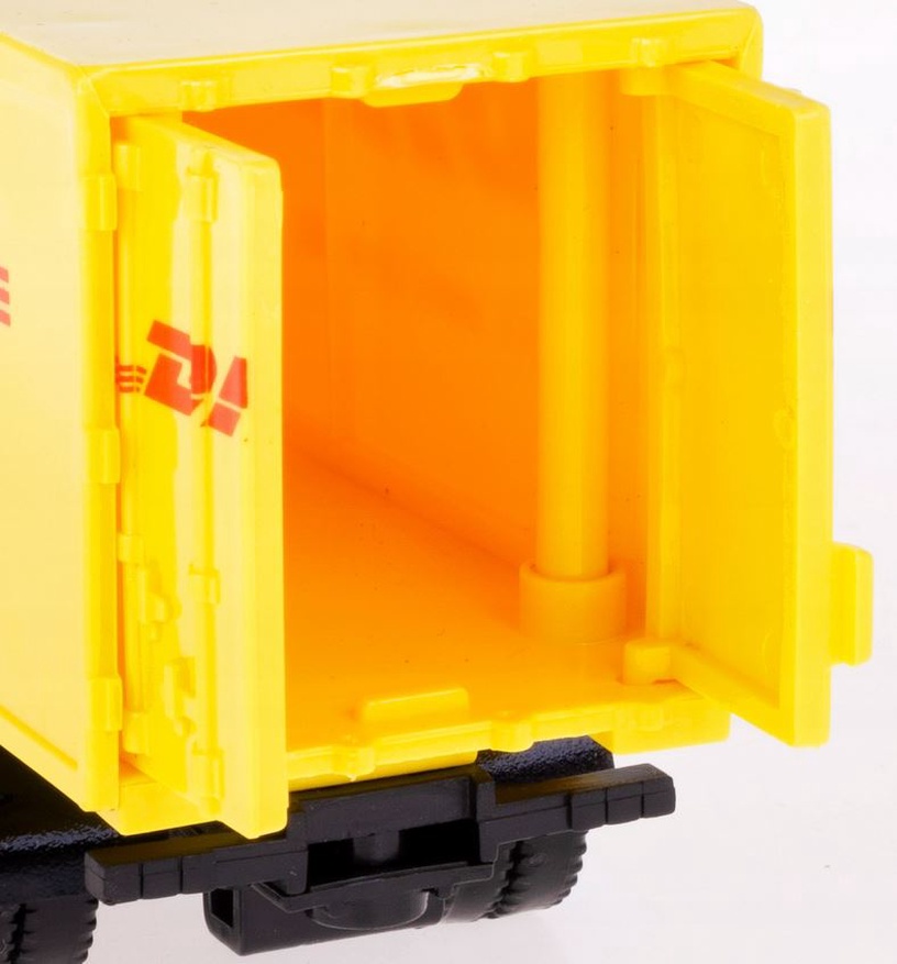 Rotaļu kravas automašīna Daffi Delivery DHL 512573, dzeltena