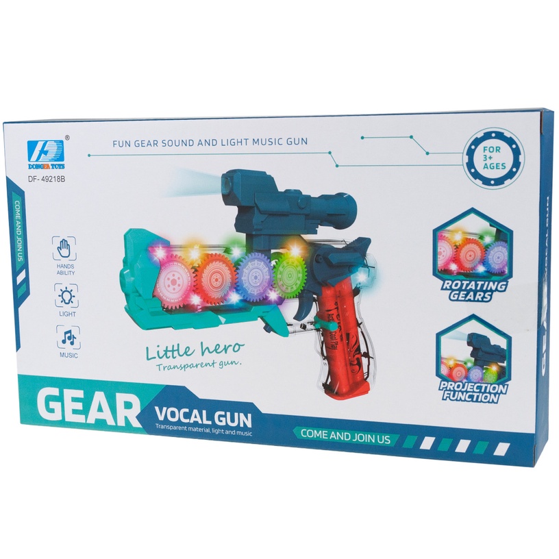 Mängurelv Gear, 25 cm