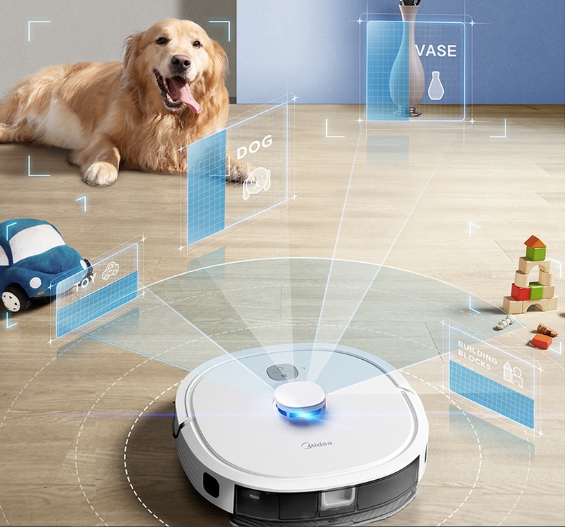 Робот-пылесос Midea M6, белый