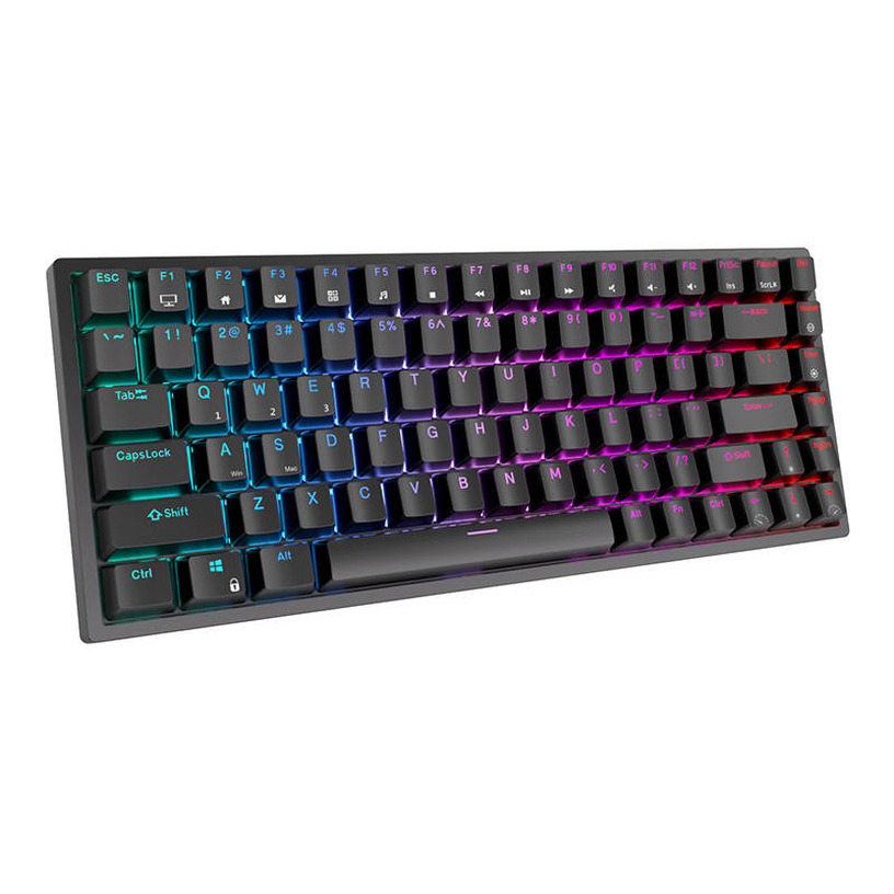 Клавиатура Royal Kludge RK84 Cherry MX Brown, Английский (US), черный