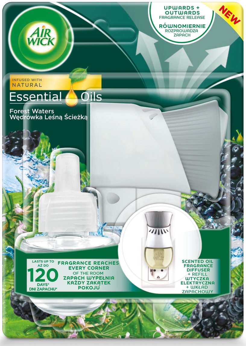 Õhuvärskendaja Air Wick Forest Waters, 0.19 l