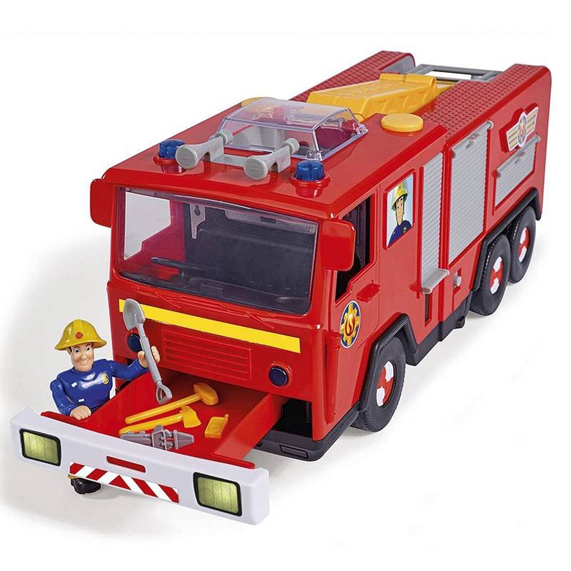Rotaļu ugunsdzēsēju mašīna Simba Fireman Sam Jupiter 9252516, daudzkrāsaina