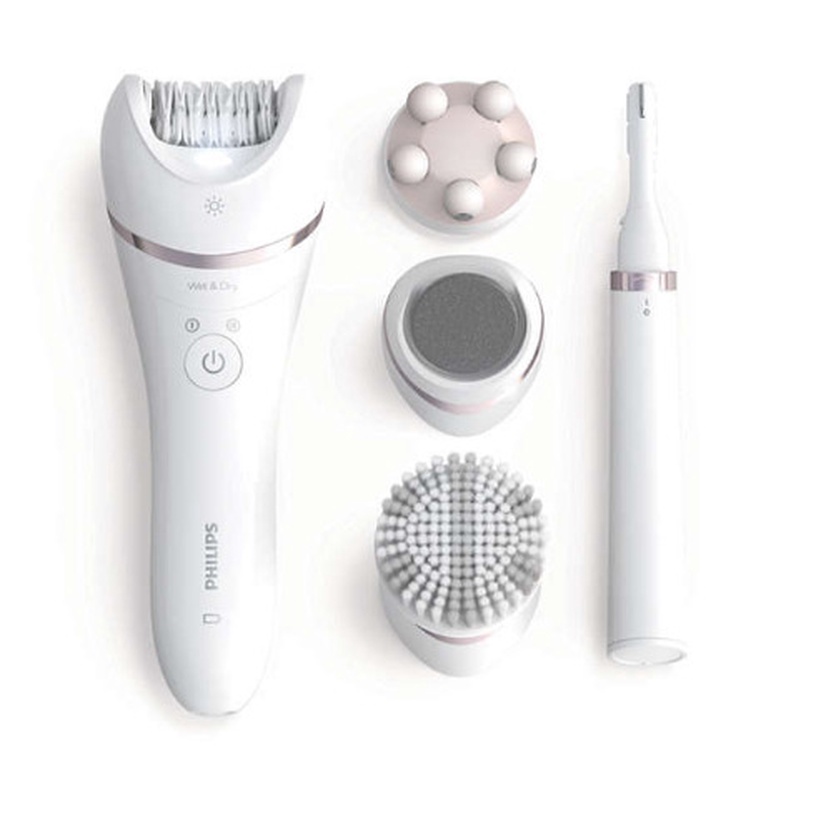 Эпилятор Philips BRE740/90, белый