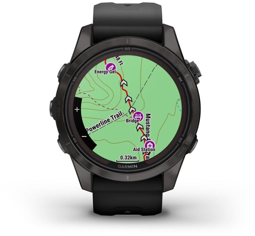 Умные часы Garmin Fenix 7S Pro Sapphire Solar 010-02776-11, серый