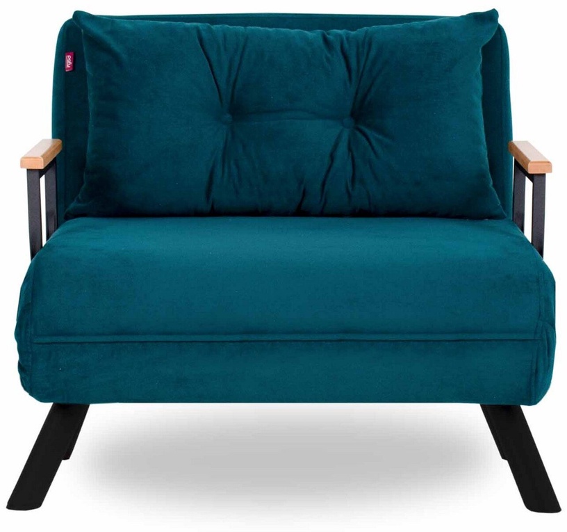 Диван-кровать Hanah Home Sando, зеленый, 78 x 60 см x 78 см