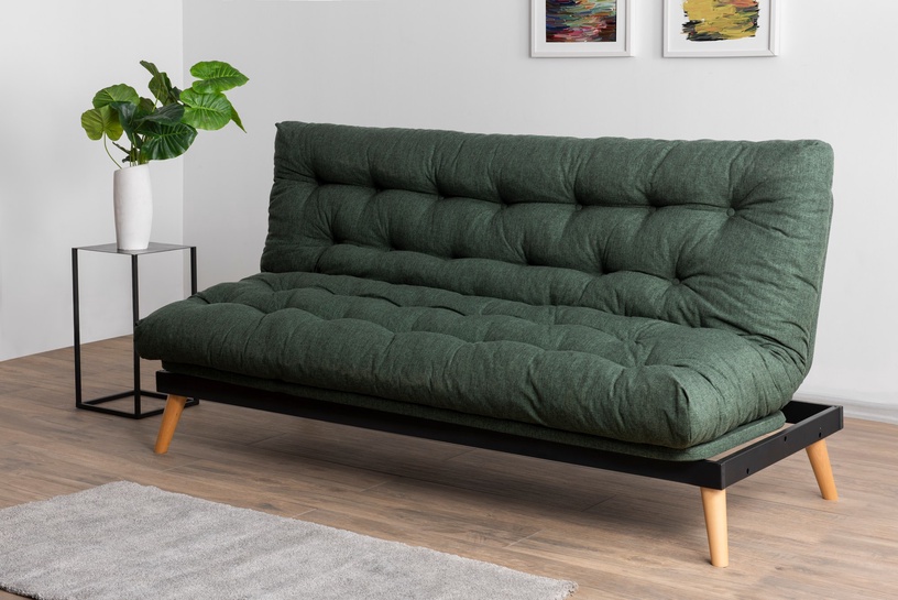 Диван-кровать Atelier Del Sofa Saki, зеленый, 185 x 82 см x 92 см
