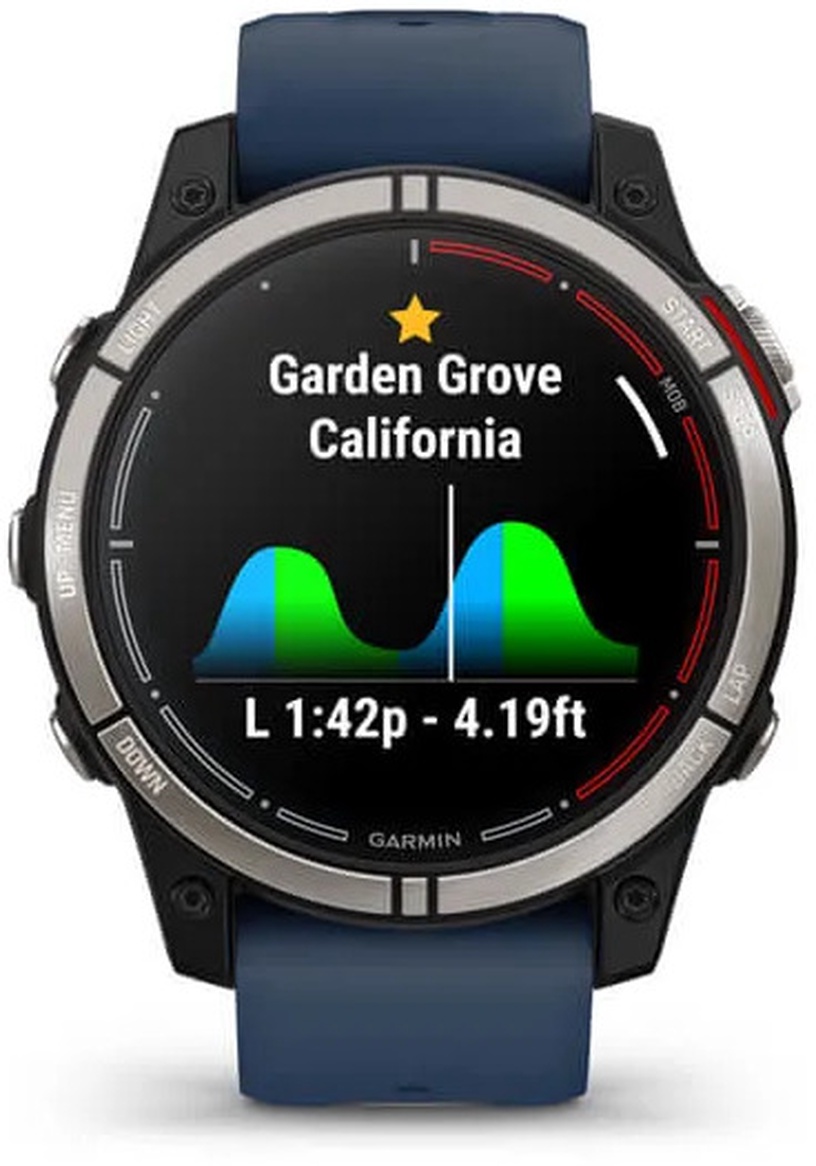 Умные часы Garmin quatix® 7 – Sapphire Edition GPS 010-02582-61, черный