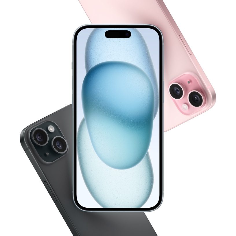 Мобильный телефон Apple iPhone 15, 128 GB, розовый