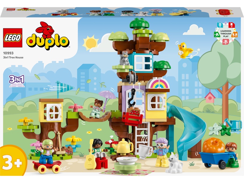 Конструктор LEGO® DUPLO® 3in1 Tree House 10993, 126 шт.