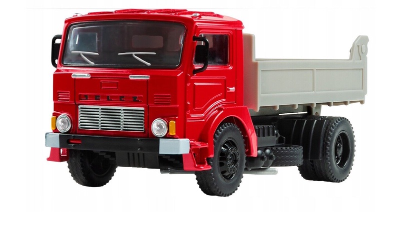 Игрушечная тяжелая техника Daffi Jelcz 317 512577, 1:43, белый/красный