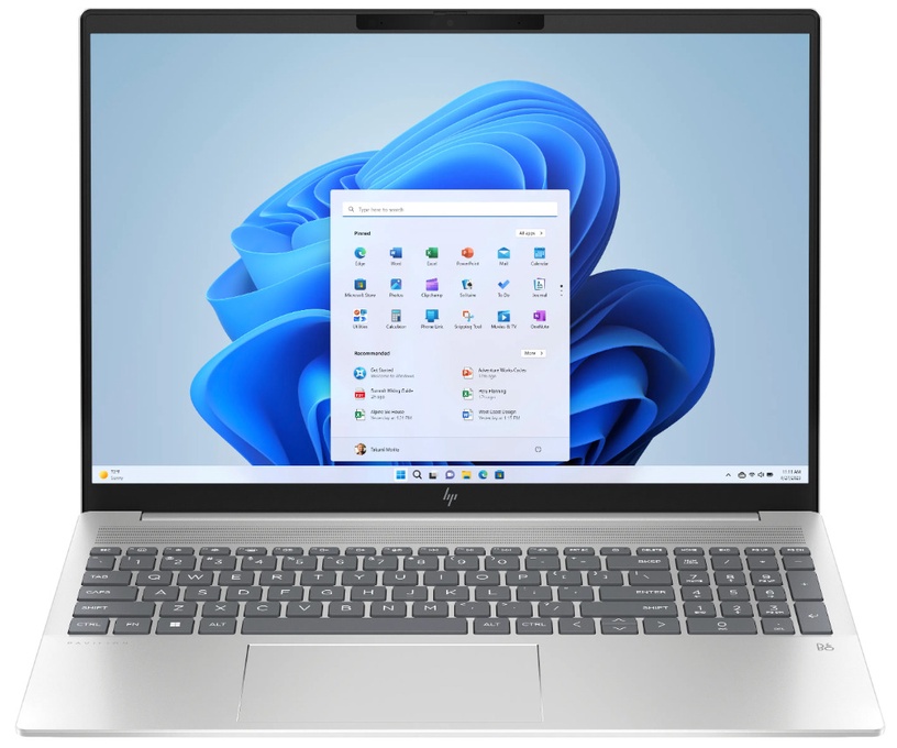 Ноутбук HP Pavilion Plus 16-ab0010nn, Intel® Core™ i5-13500H, 16 GB, 512 GB, 16 ″, Intel HD, серебристый, en