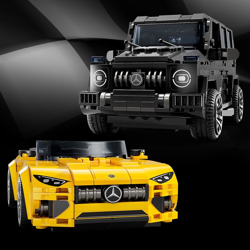Konstruktor LEGO® Speed Champions Mercedes-AMG G 63 & Mercedes-AMG SL 63 76924