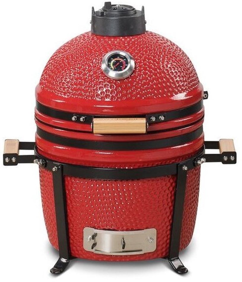 Grill Kamado Bono Minimo, punane, 40 cm