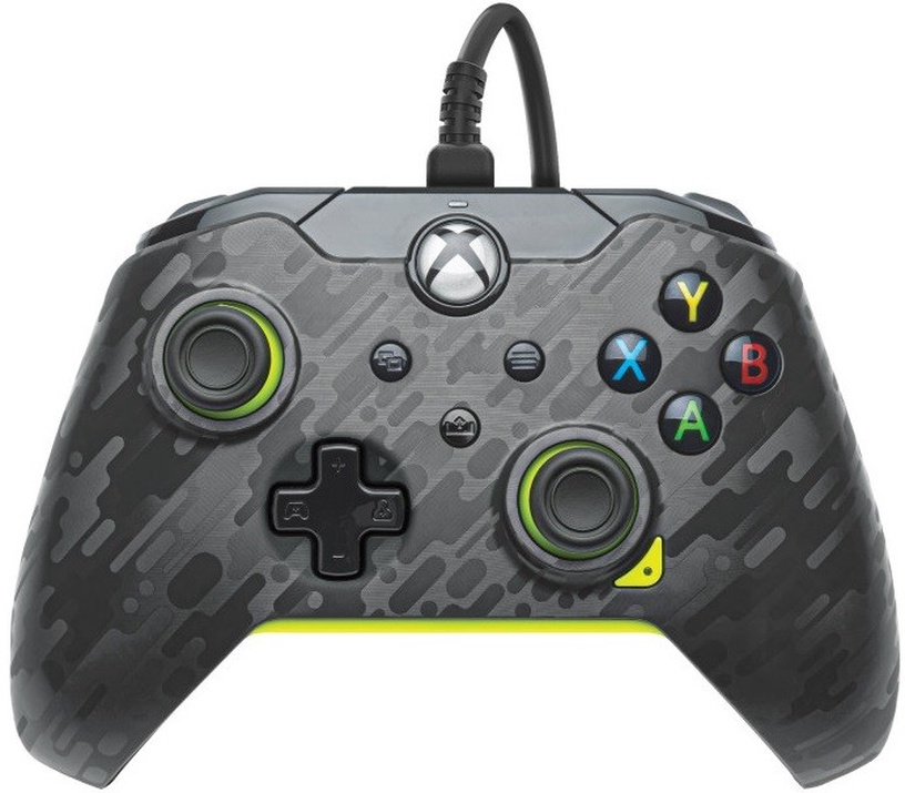 Mängukontroller PDP Xbox X/S & One Electric Carbon, must/hall/heleroheline