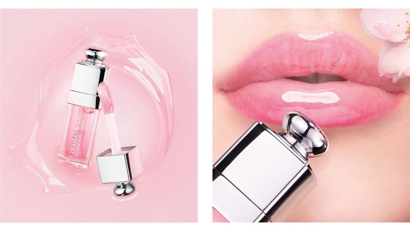 Масло для губ Dior Addict Lip Glow, 6 мл, светло-розовый