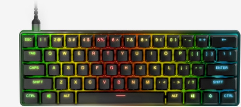 Клавиатура Steelseries Apex Apex 9 Mini, EN, черный
