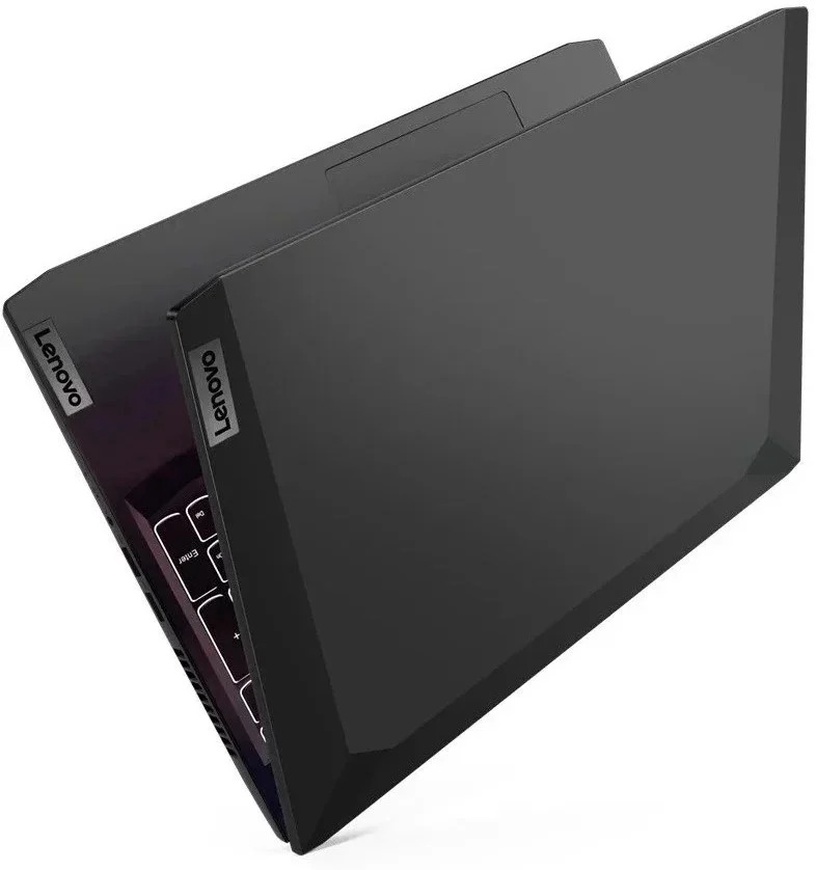 Sülearvuti Lenovo IdeaPad Gaming 3 15ACH6, AMD Ryzen 5 5600H, 16 GB, 512 GB, 15.6 ", RTX 3050, must, en