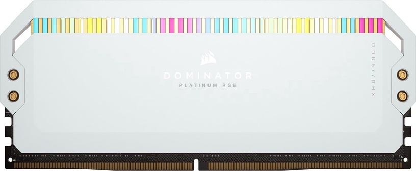 Operatīvā atmiņa (RAM) Corsair Dominator Platinum RGB, DDR5, 64 GB, 6200 MHz, ar gaismu (bojāts iepakojums)
