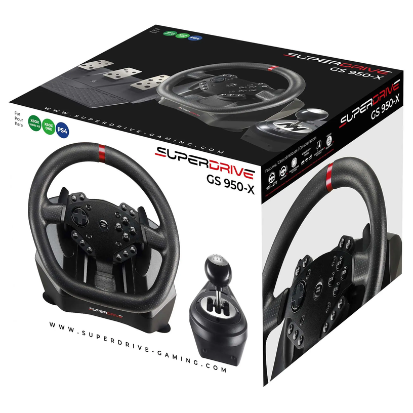 Игровой руль Subsonic Superdrive GS 950-X
