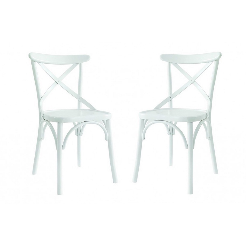Ēdamistabas komplekts Kalune Design Albero 18, balts