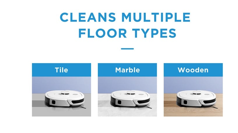 Робот-пылесос Midea M6, белый
