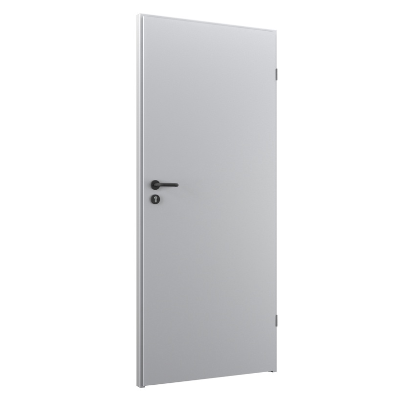 Uks Basic RAL9010, parempoolne, valge, 203 x 105.2 x 4 cm
